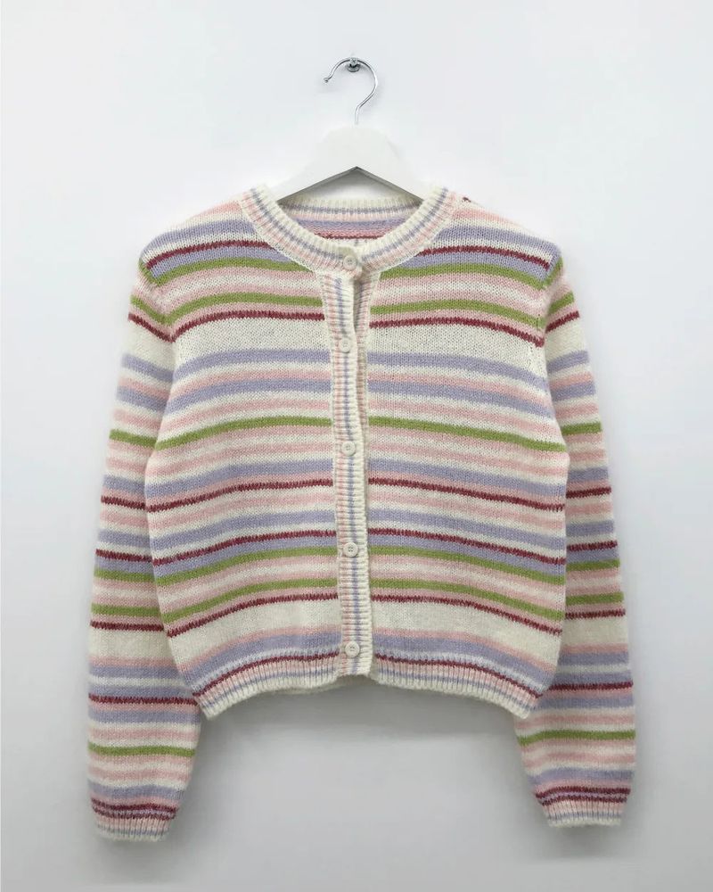 Lollipop Round Cardigan (2color)