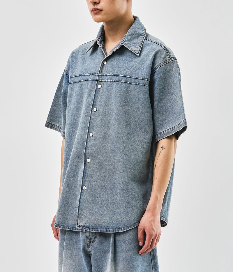HIFIFNK(ハイファイファンク)の「ラリデニムシャツ(2色)(トップス)」
