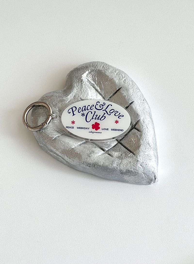 Peace&Love*Club Keyring (2type)