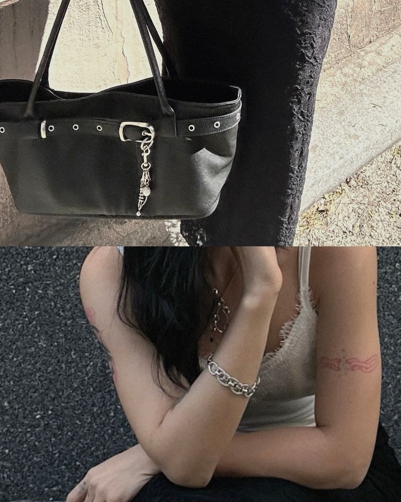  hoop link bracelet