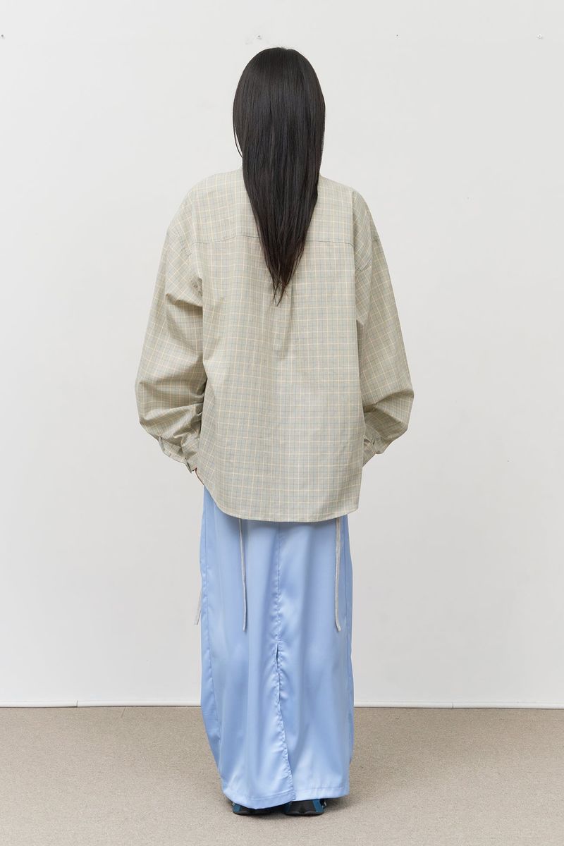 (W) Oslo Silk Long Skirt