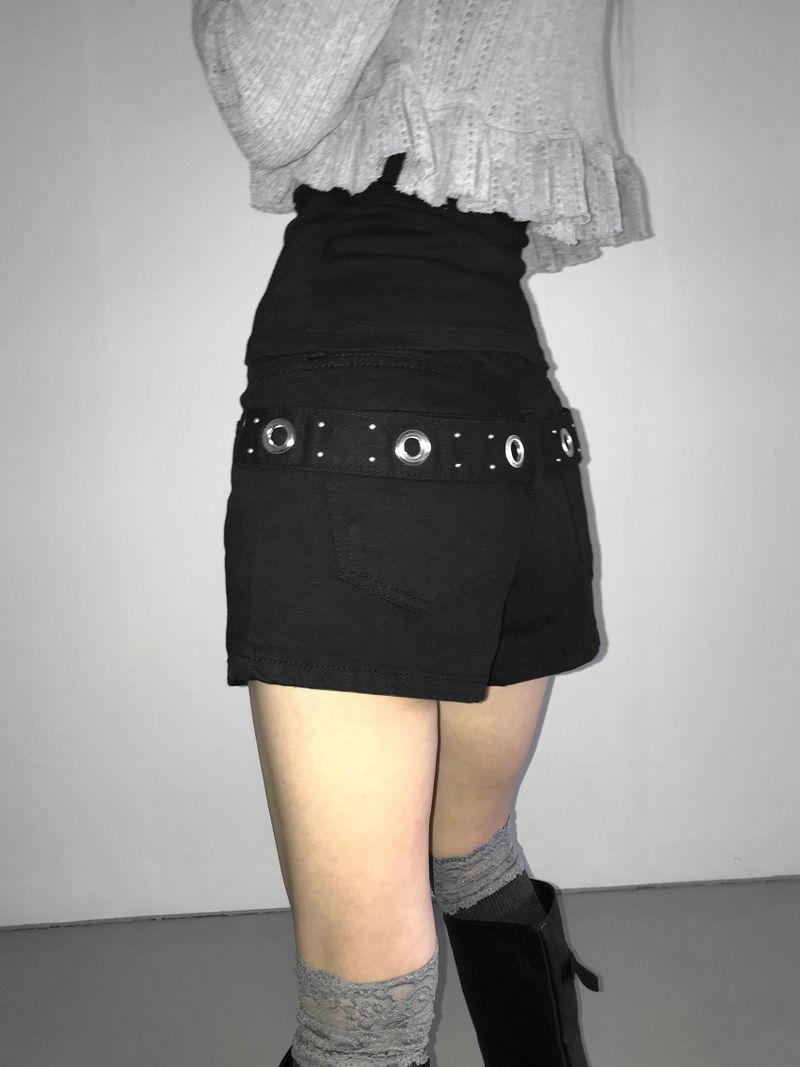 1733 back slop shorts(2 color)