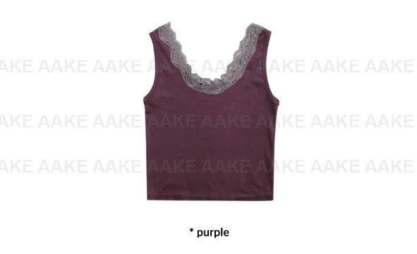 FINE LACE SLEEVELESS