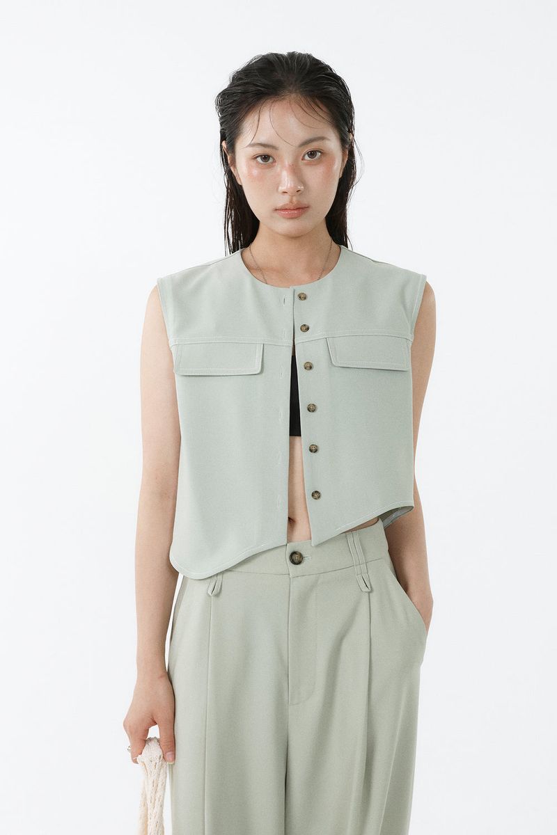 Loventina（ラヴェンティナ）の「EDGE BOTTOM TOP_MINT（Tops）」