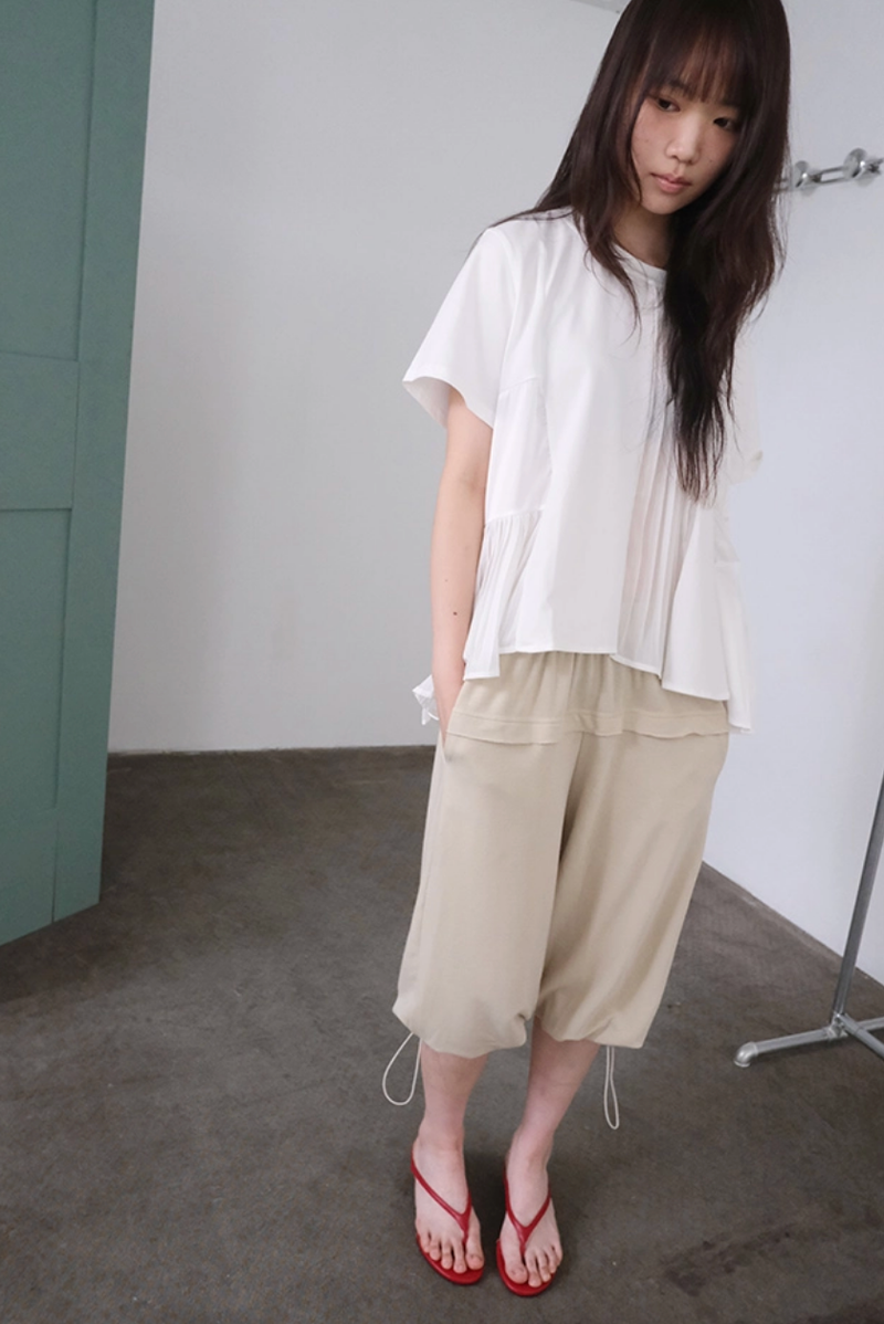 callhag（コールハグ）の「unbalance pleats T (2c)（Tops）」