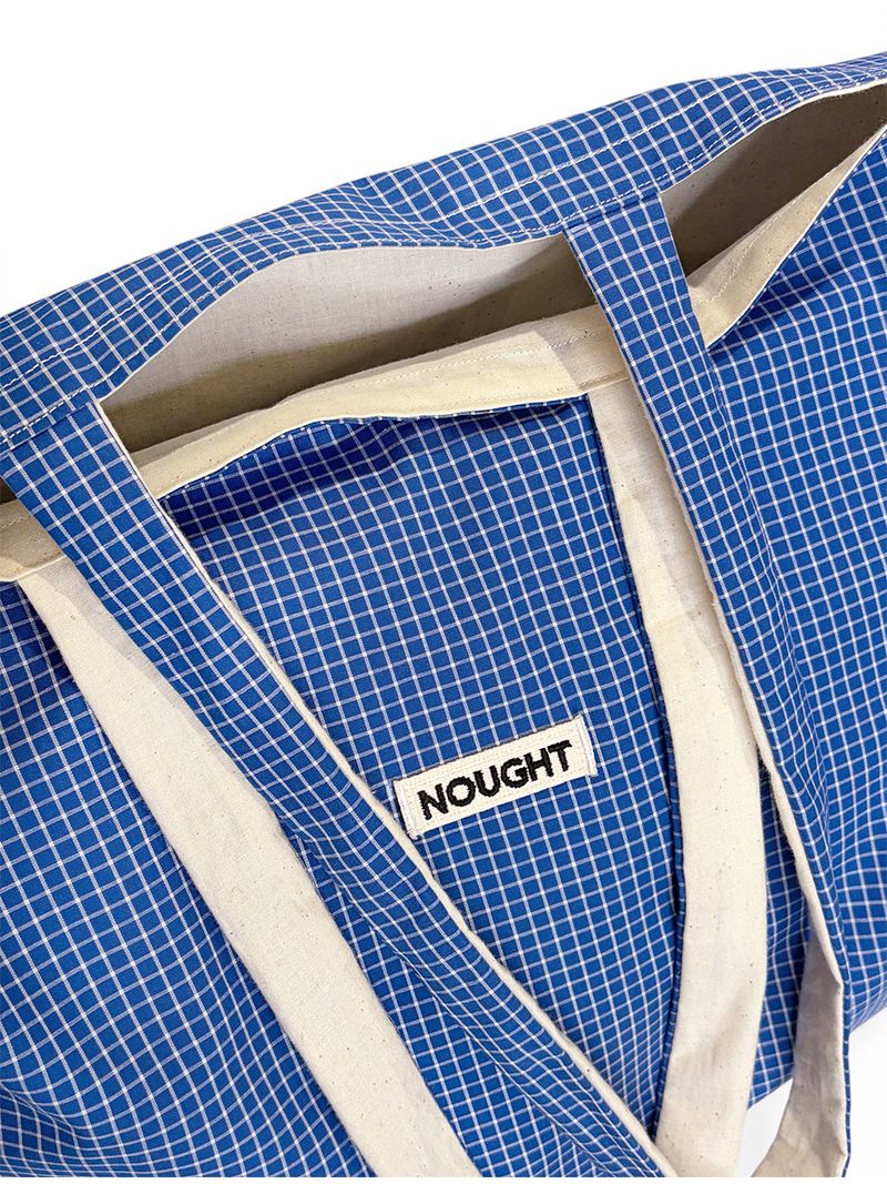 Emb Logo Cotton Day Bag / GP Blue