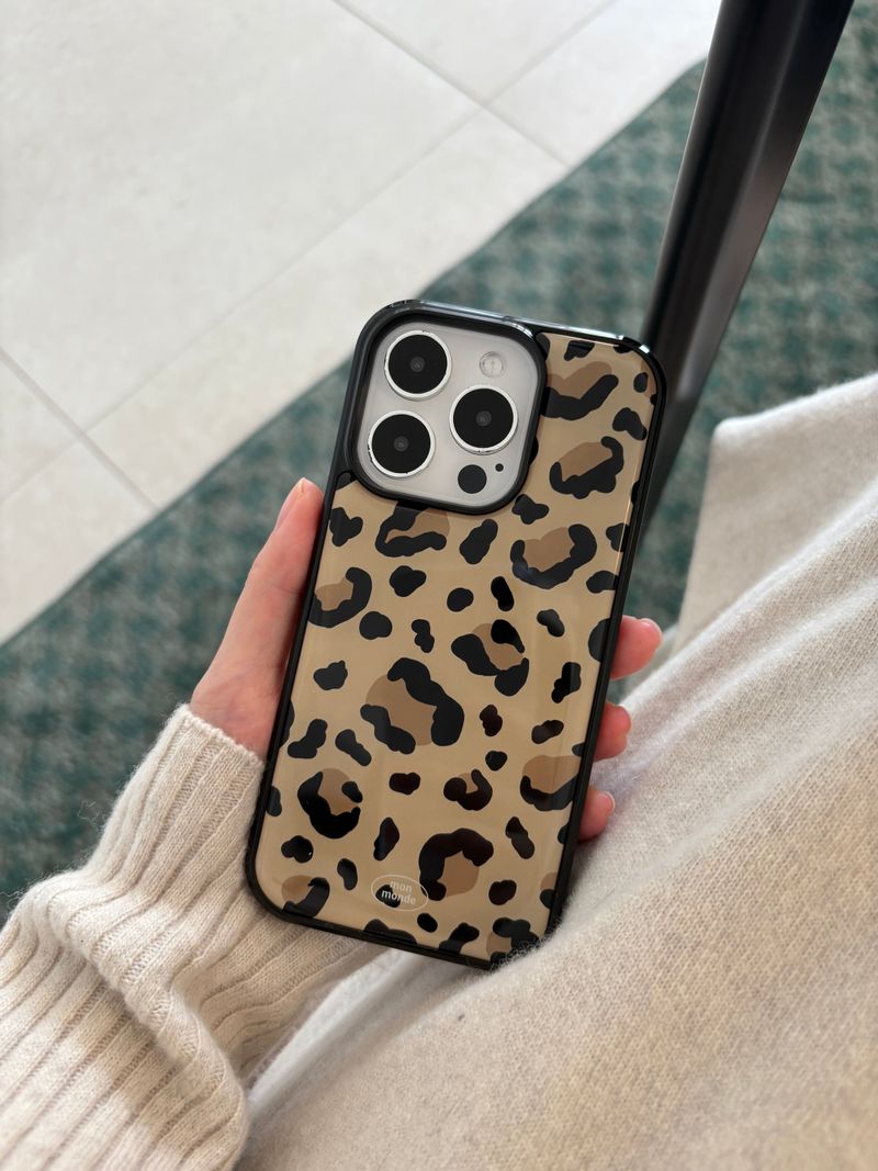 leopard phone case