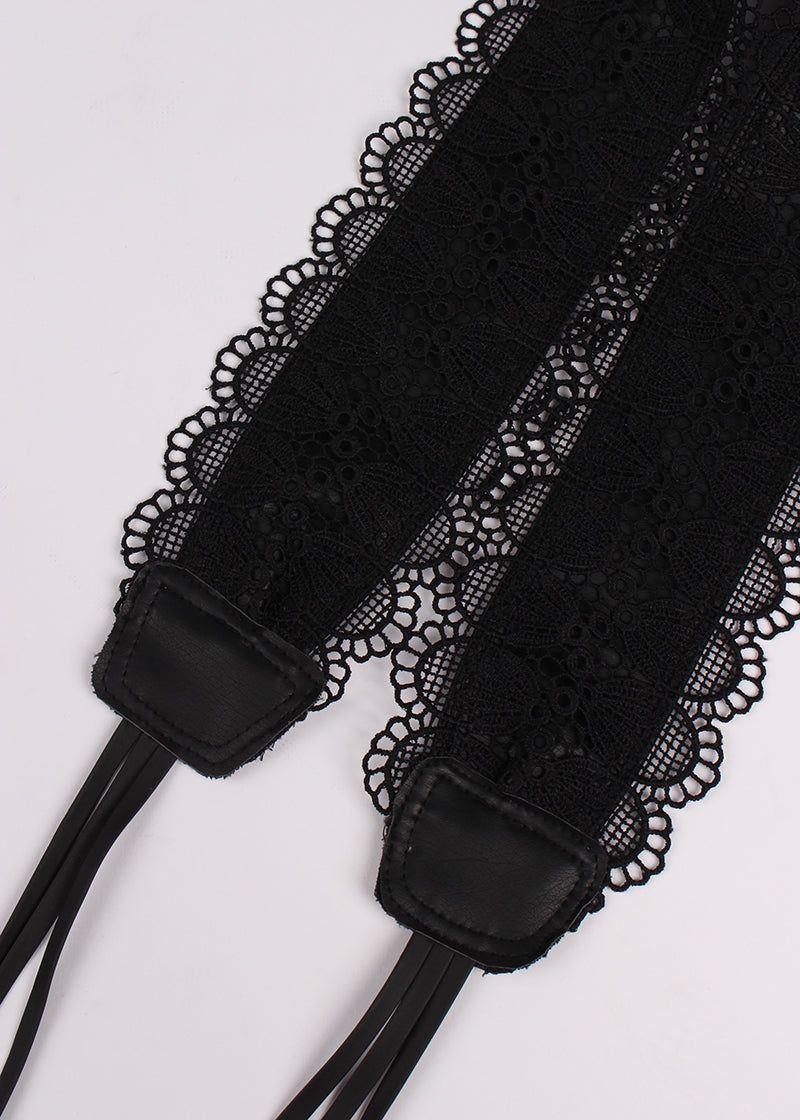 LACE LEATHER BELT