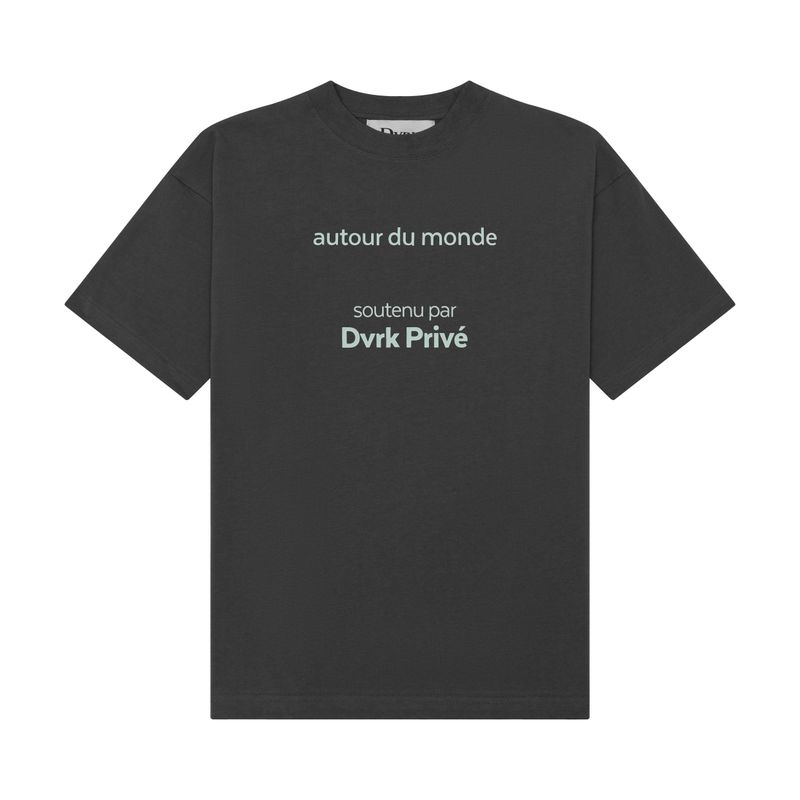 DVRK PRIVÉ WORLD TEE - GREY