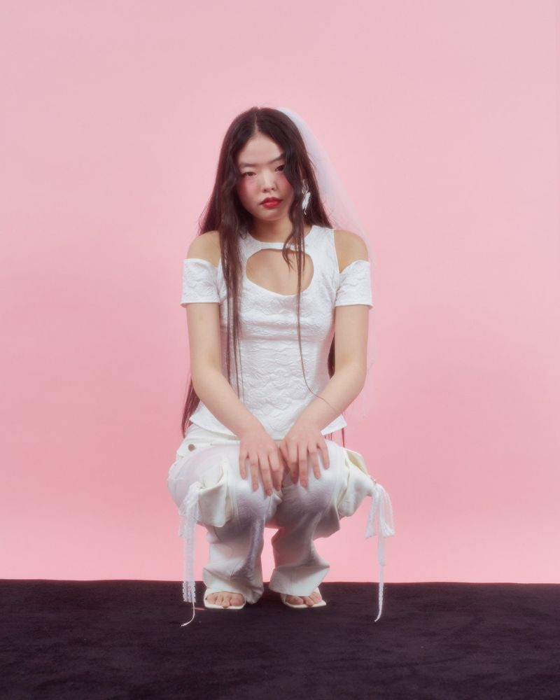 ROSE HALTER BLOUSE [WHITE]