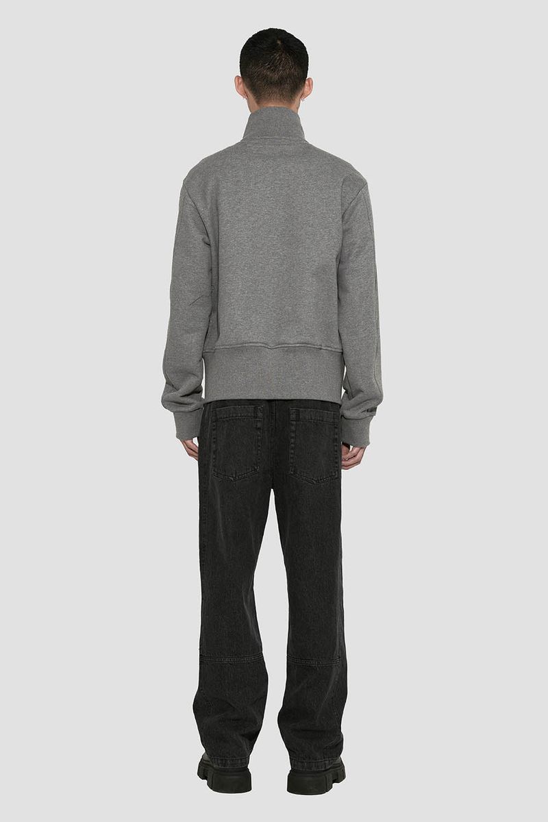 ZIP FRONT SWEATER