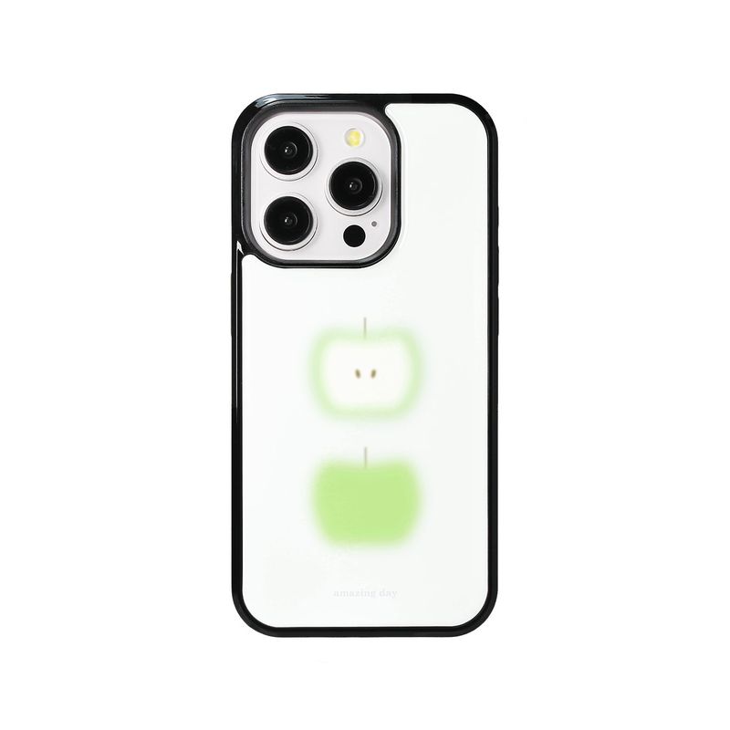 amazing day（アメージング デイ）の「[made] two green apples (epoxy bumper case)（Smartphone Accessories）」