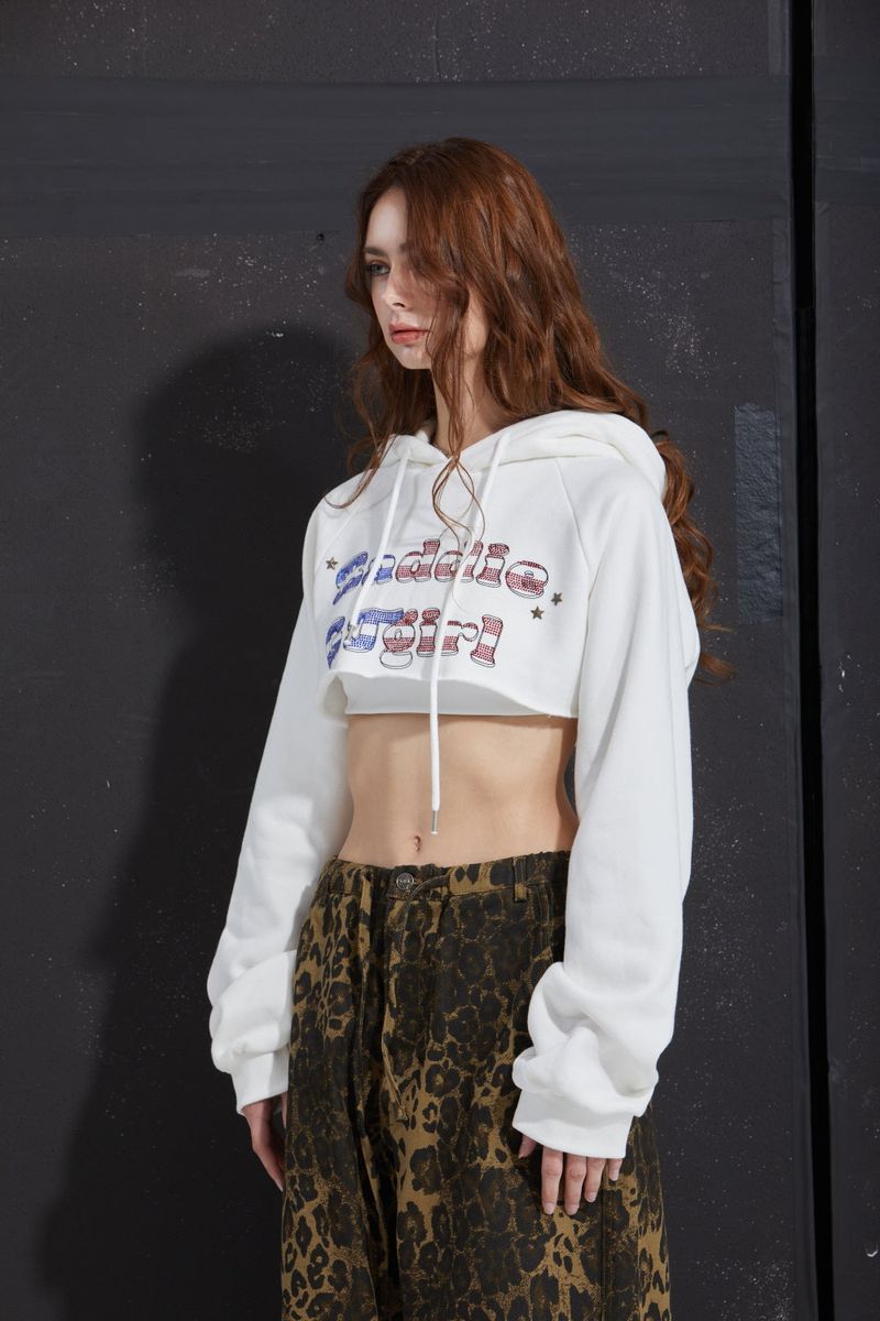 BADDIE CROPPED HOOD