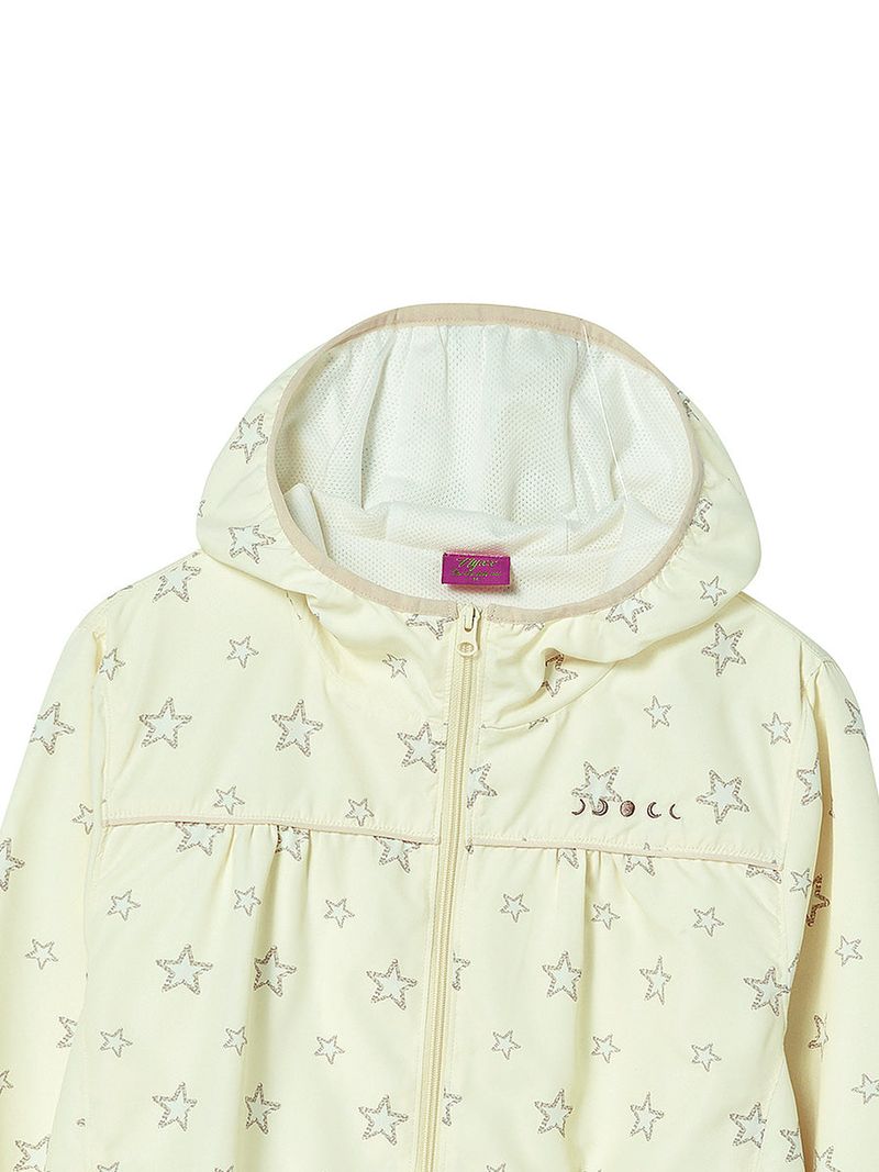 SHIRRING WINDBREAKER YELLOW