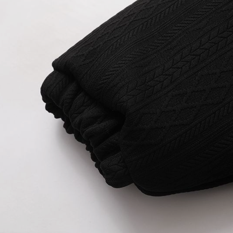 Sweet Ribbon Corduroy Padded Jumper