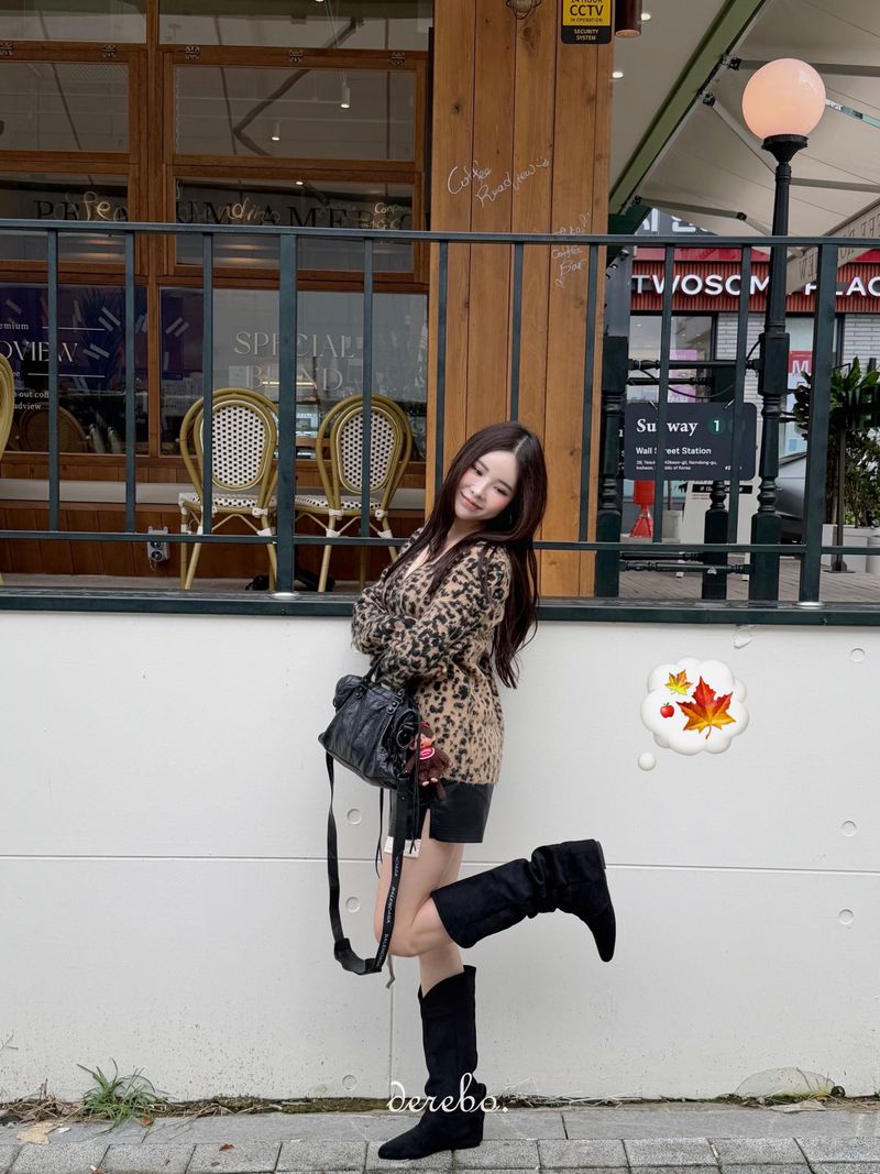 leather open pocket banding short pants