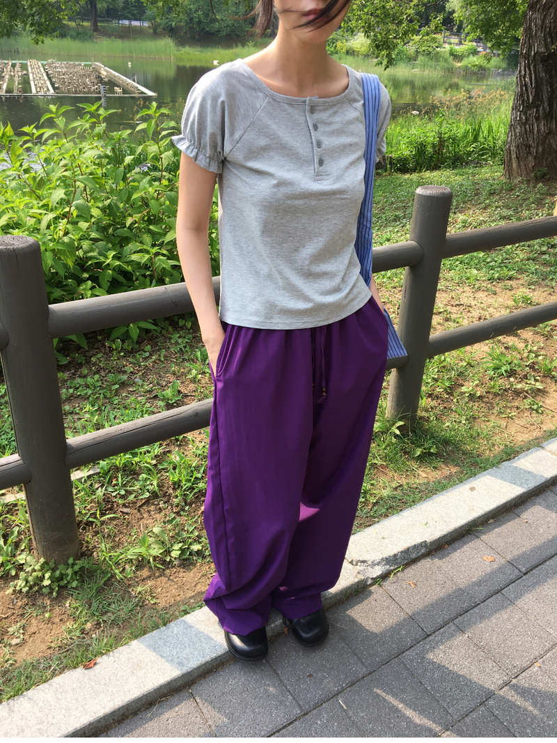 DUGGY（ダギー）の「Park Wood String Pants (3color)（Pants）」