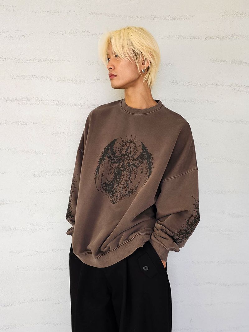 VENTIQUE Pigment Gabriel Sweatshirt 3colors