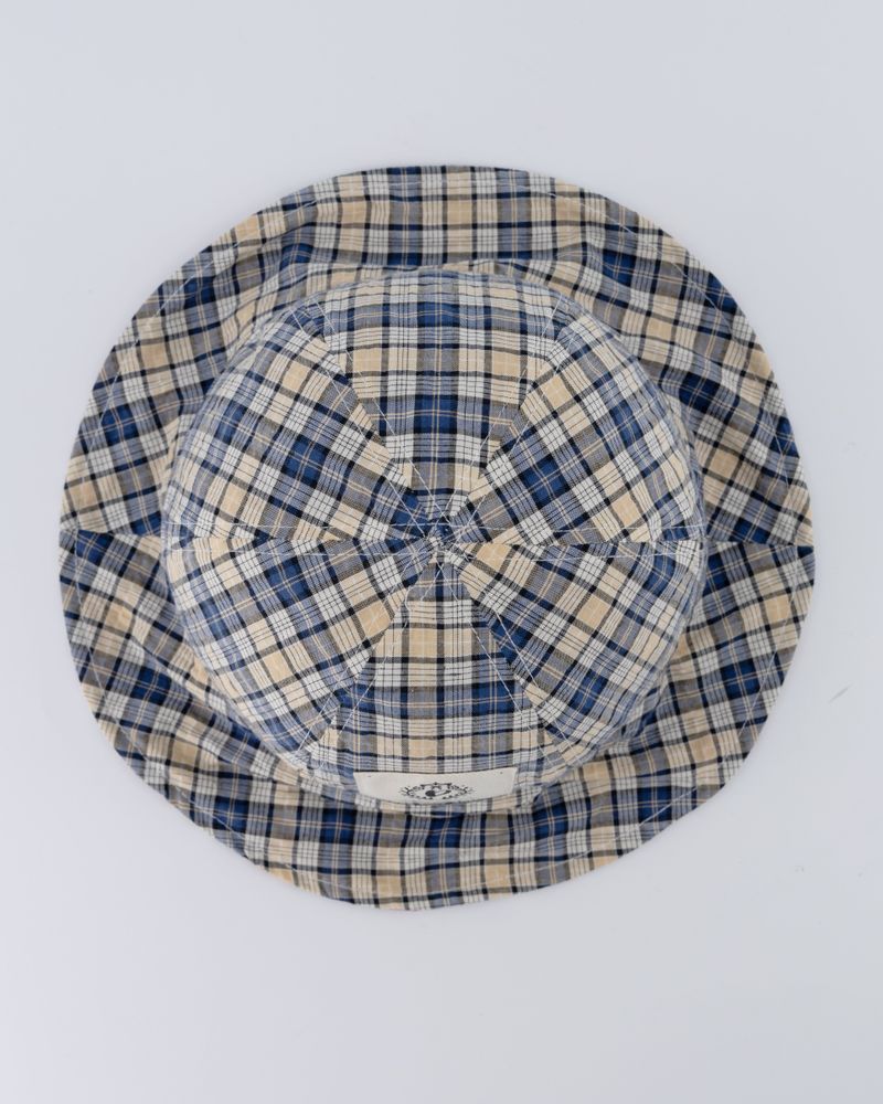 【MADE】Doyoubi Dimanche reversible flower checkered flower bucket hat