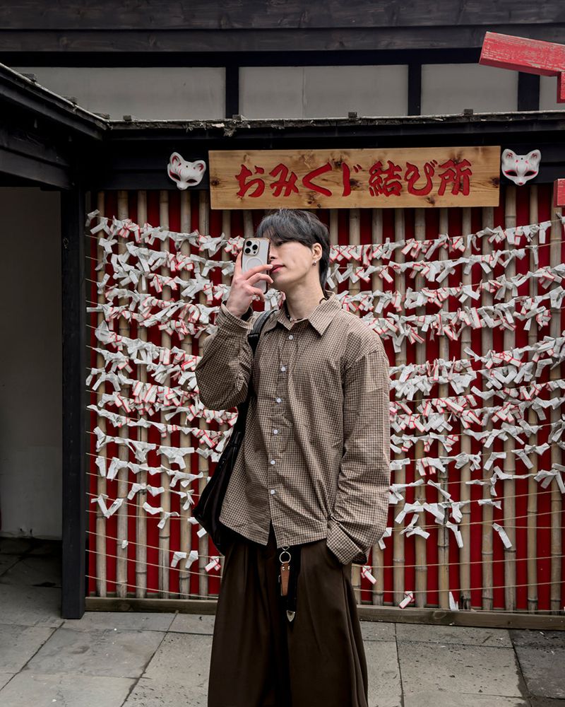 Better Mini-Check Cotton Shirt