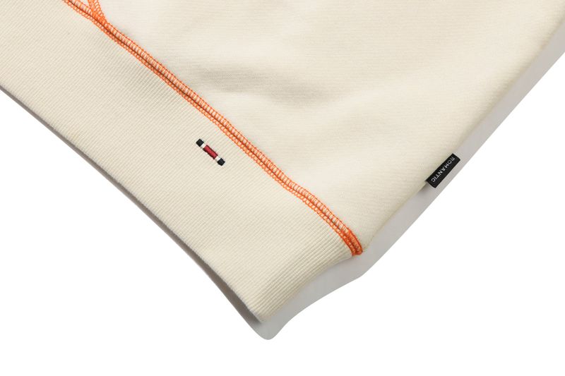 WAVE STITCH SWEAT SHIRT_OATMEAL