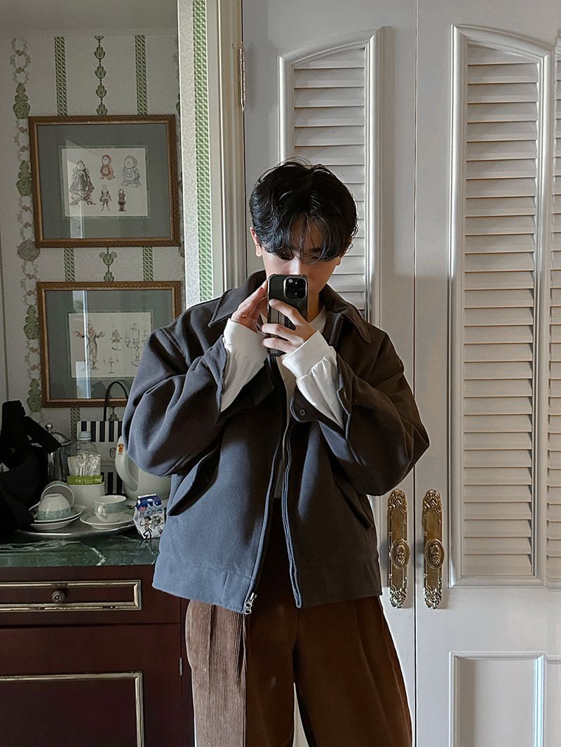 ASCLO Wool Short Coat (2color)