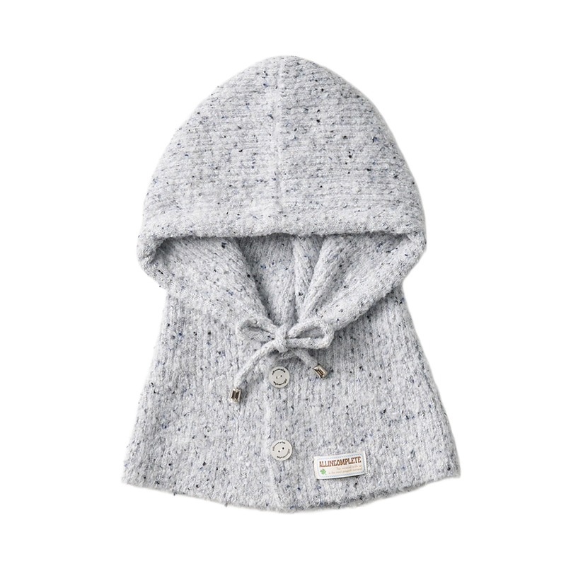 Family Sprinkle Boucle Balaclava_Kids (Light Gray)