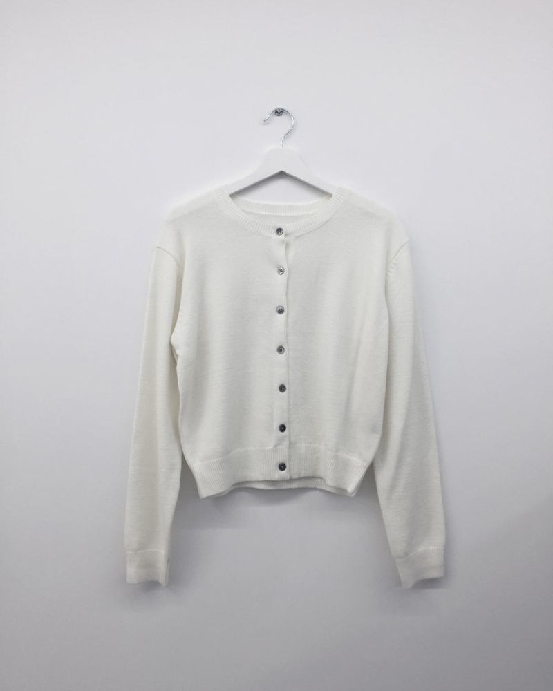 Fine Merino Wool Cardigan (8color)