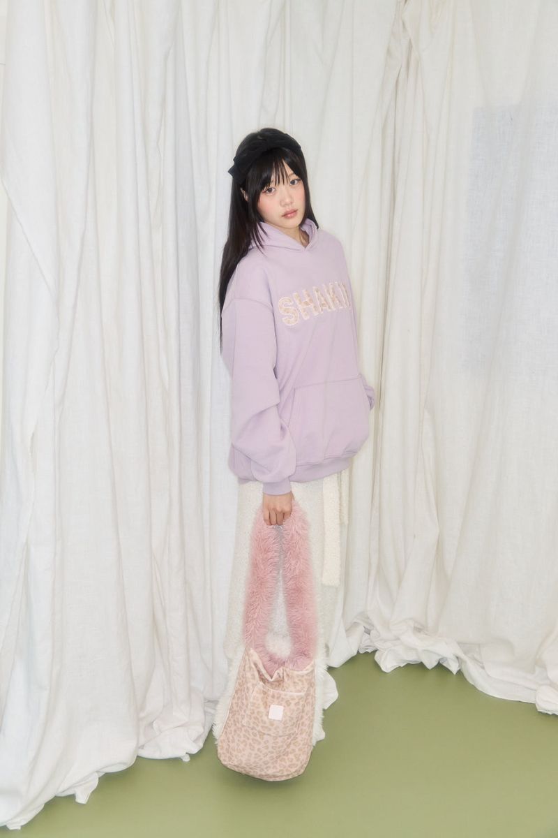 REVERSIBLE BUNNY FUR BAG (PINK)