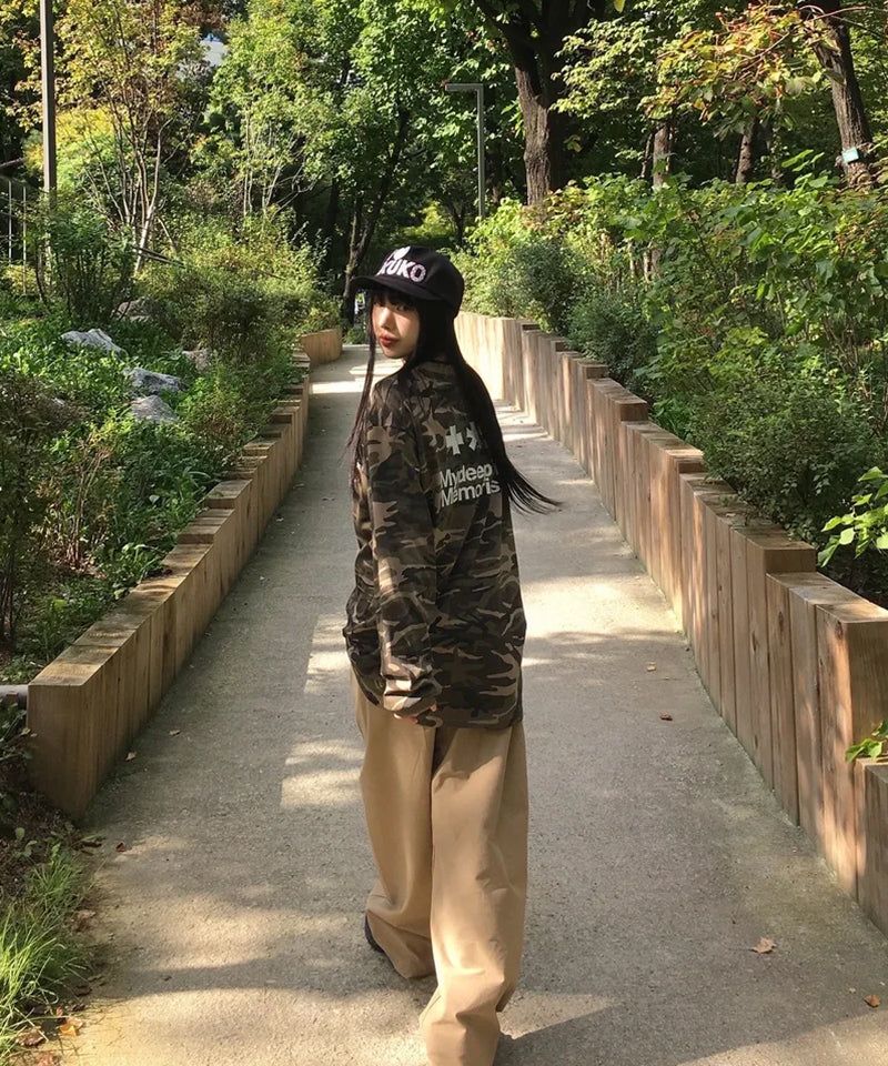 MM SYMBOL LOGO CAMO LONG SLEEVE (2 COLORS)