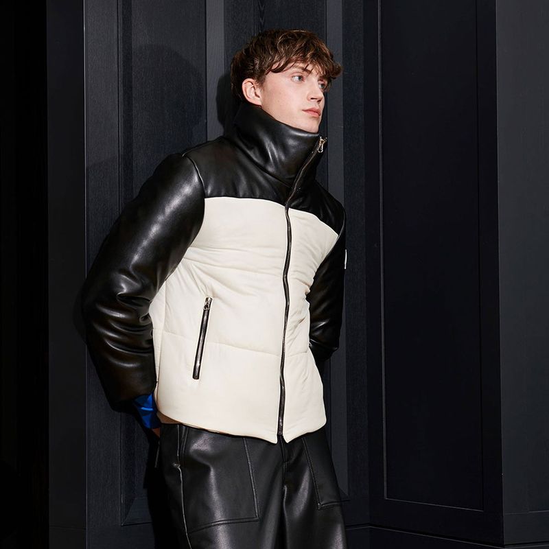  [UNISEX] JENNY QUILTING JACKET, IVORY