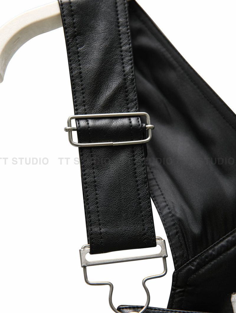 Leather overalls