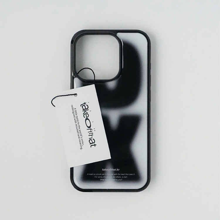 takeoffthat（テイクオフザット）の「OX エポキシケース（ブラック）（スマホグッズ/小物）」