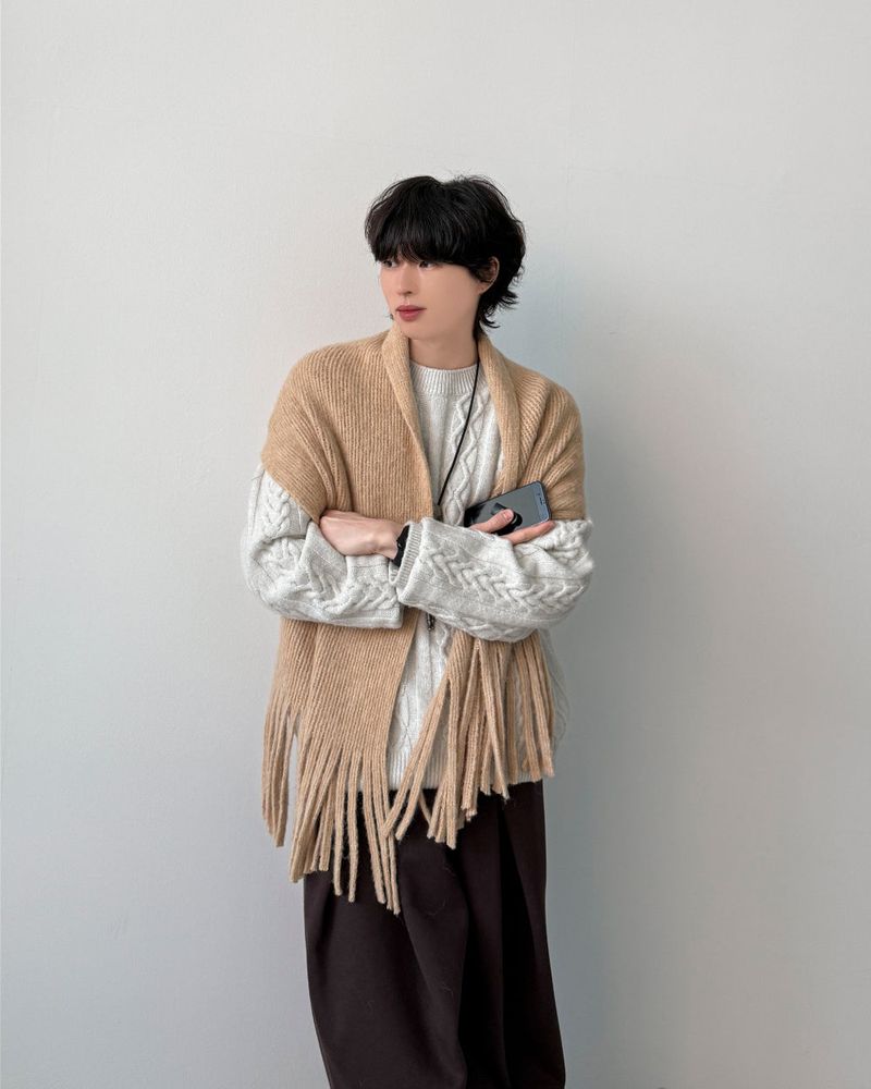 Scone Wool Cable Knit
