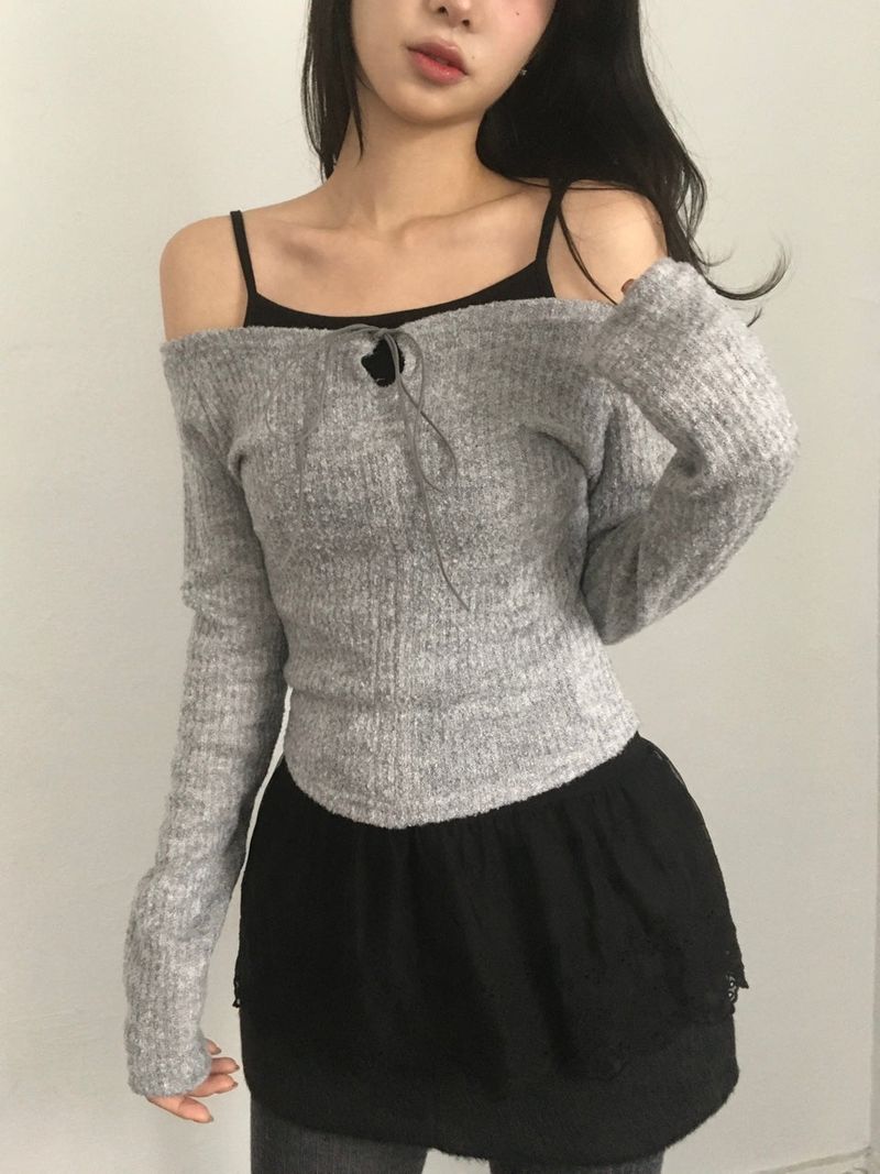 Long Lace Tank Top