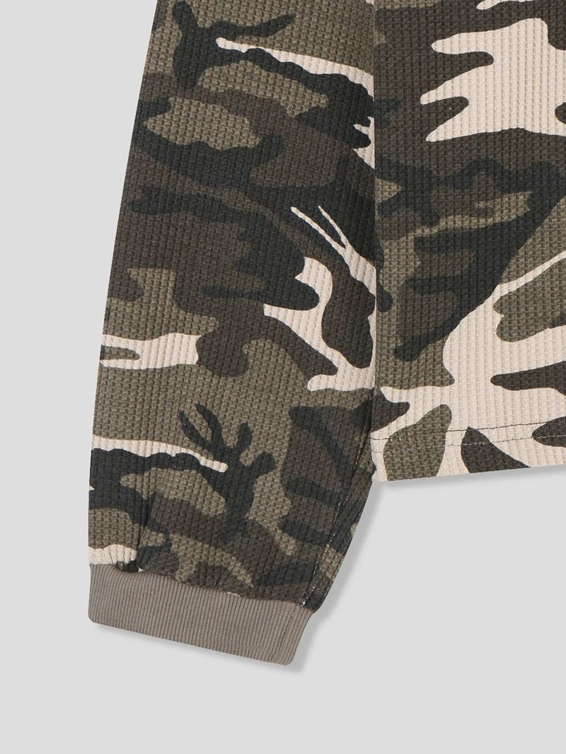 Seen Camo Waffled Longsleeve