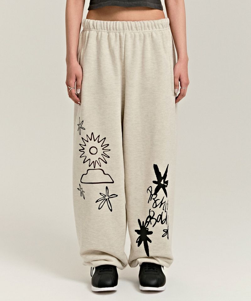 ARCHIVE BOLD（アーカイブボールド）の「SUNMARK SWEAT PANTS (OATMEAL)（Pants）」