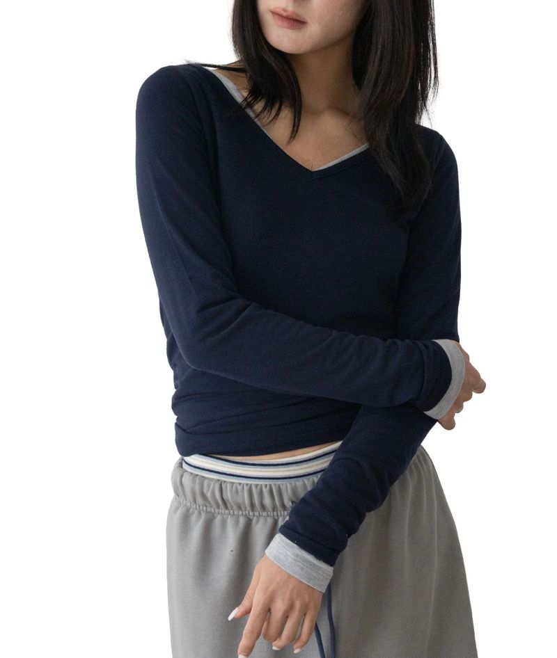 Ripple Two-Way Long Sleeve