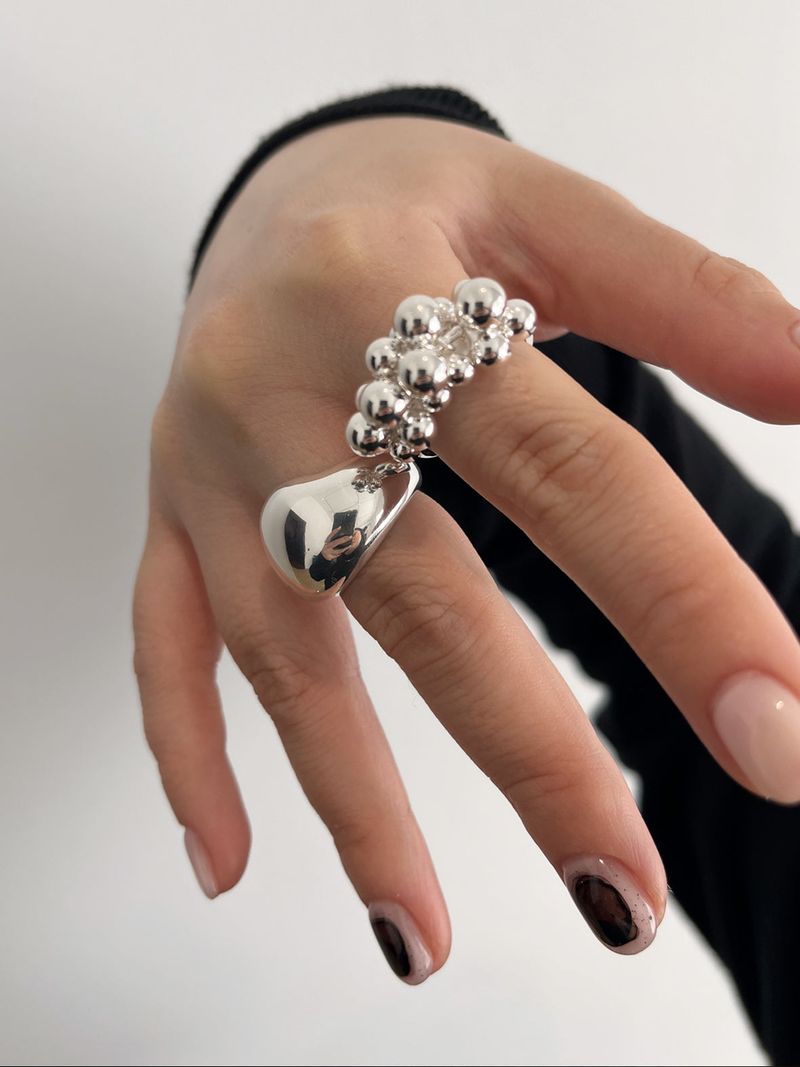 Dew Drop Ring Bold 2Color
