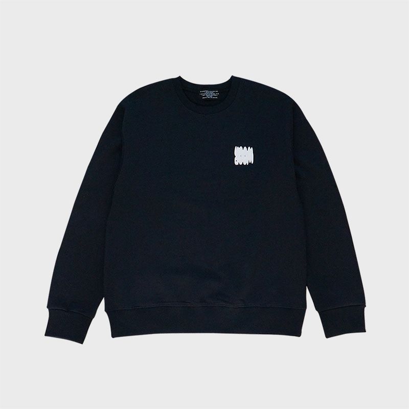WOOR（ウール）の「W' SWEATSHIRTS (NAVY)（Tops）」