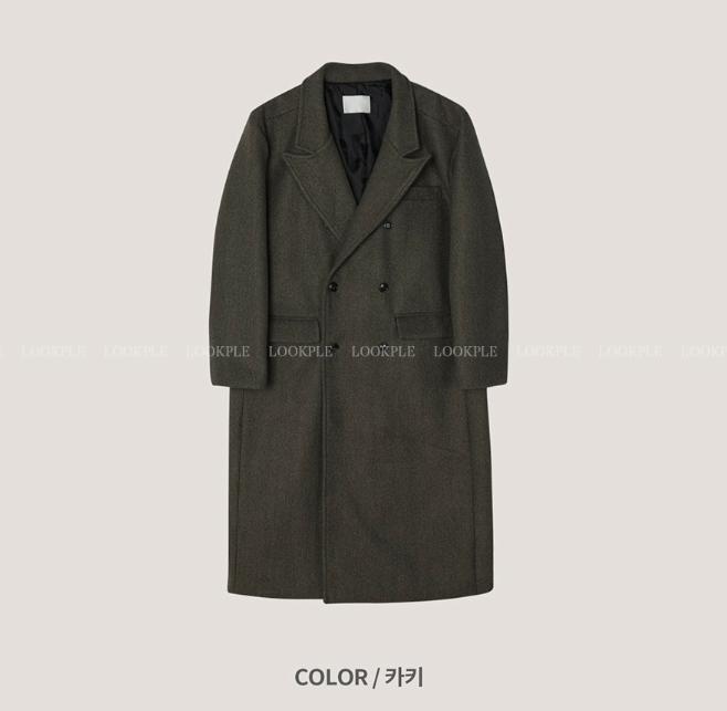  Liger Safe Overfit Double Long Coat
