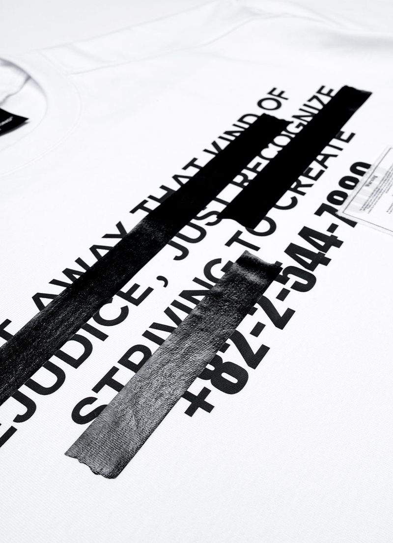 BBD Hidden Slogan T-Shirt (White)
