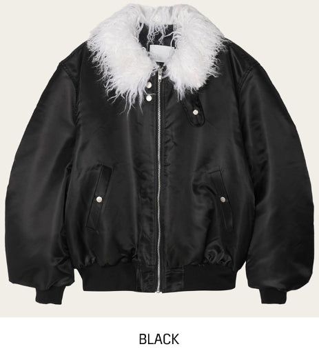 Hairy collar balloon flight Jumper