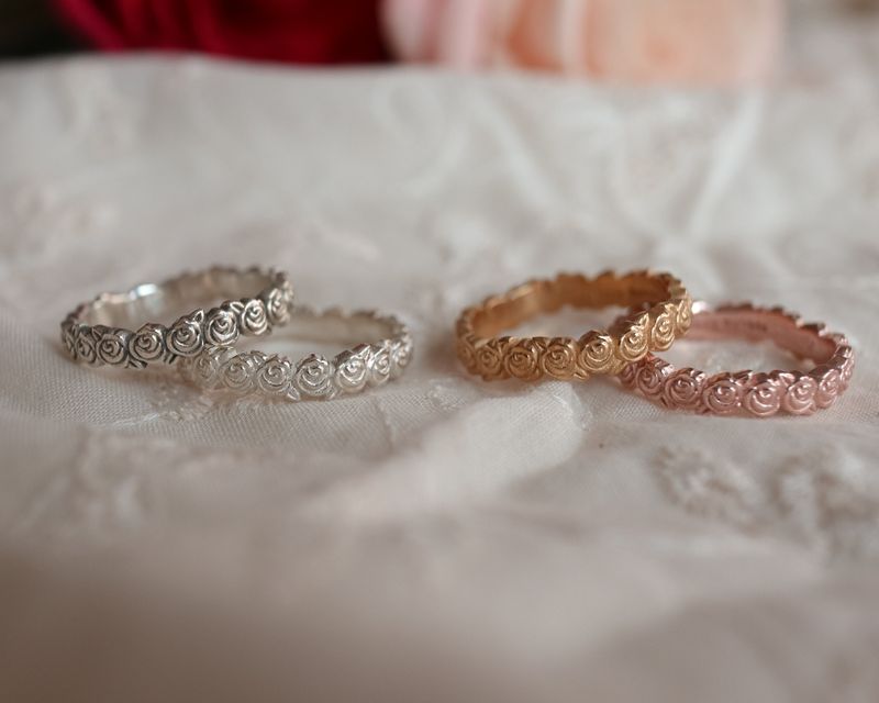 【MADE】 Little rose ring