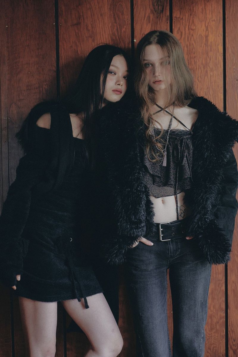 PAIN OR PLEASURE（ペインオアプレジャー）の「MISTY LOOSE DRESS black（Dresses）」