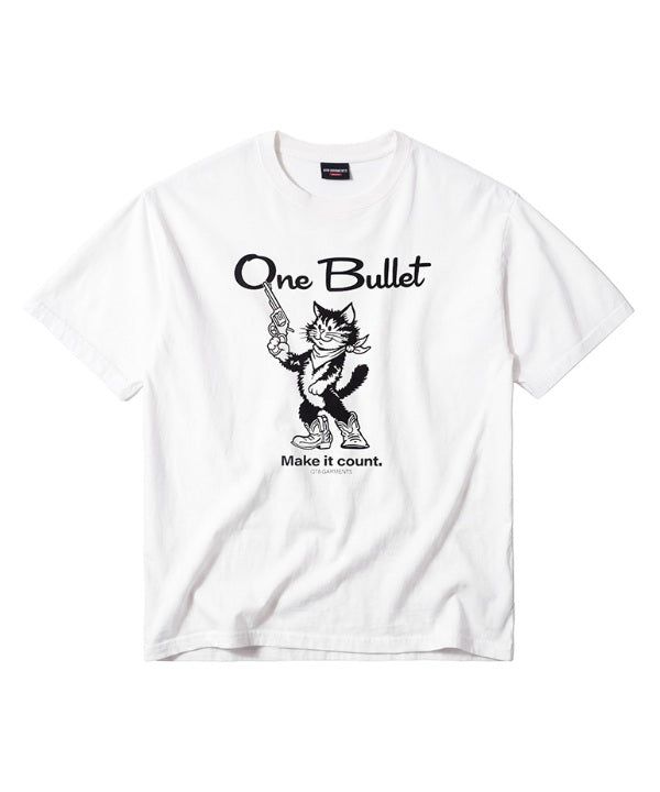 LB One Bullet Washed Tee (Ivory)