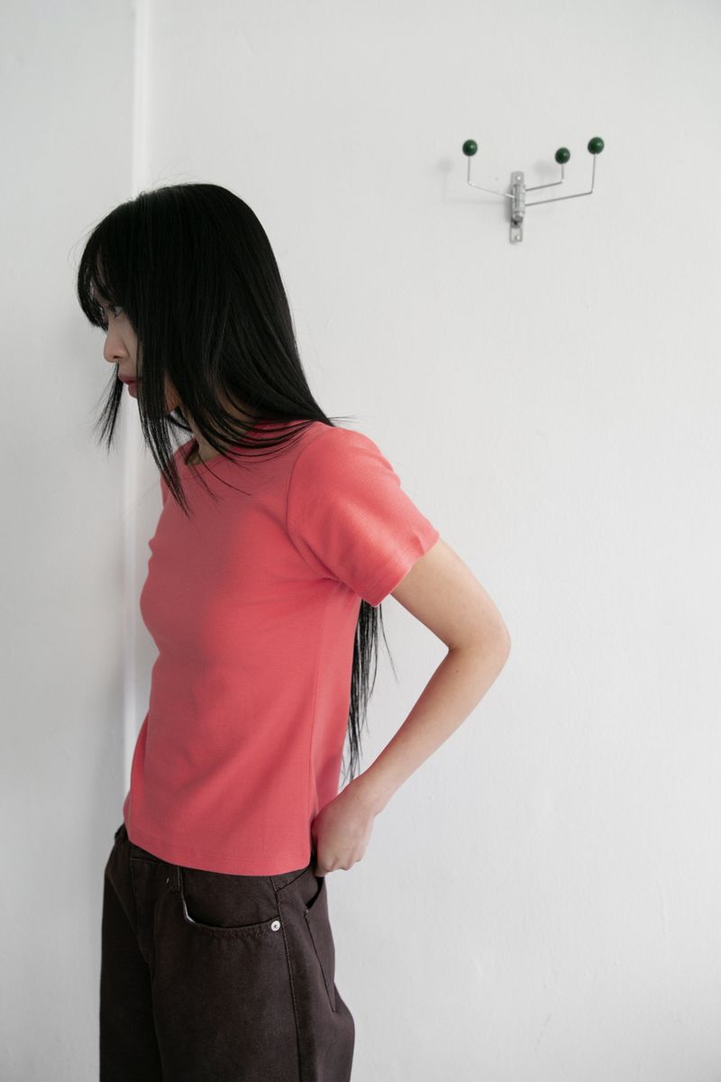 omoosoohy（オムスヒ）の「gelato color half tee(6colors)（Tops）」