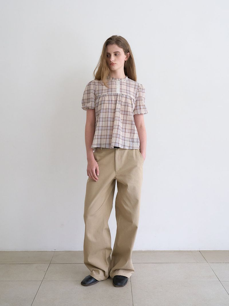 Susan blouse (Check)