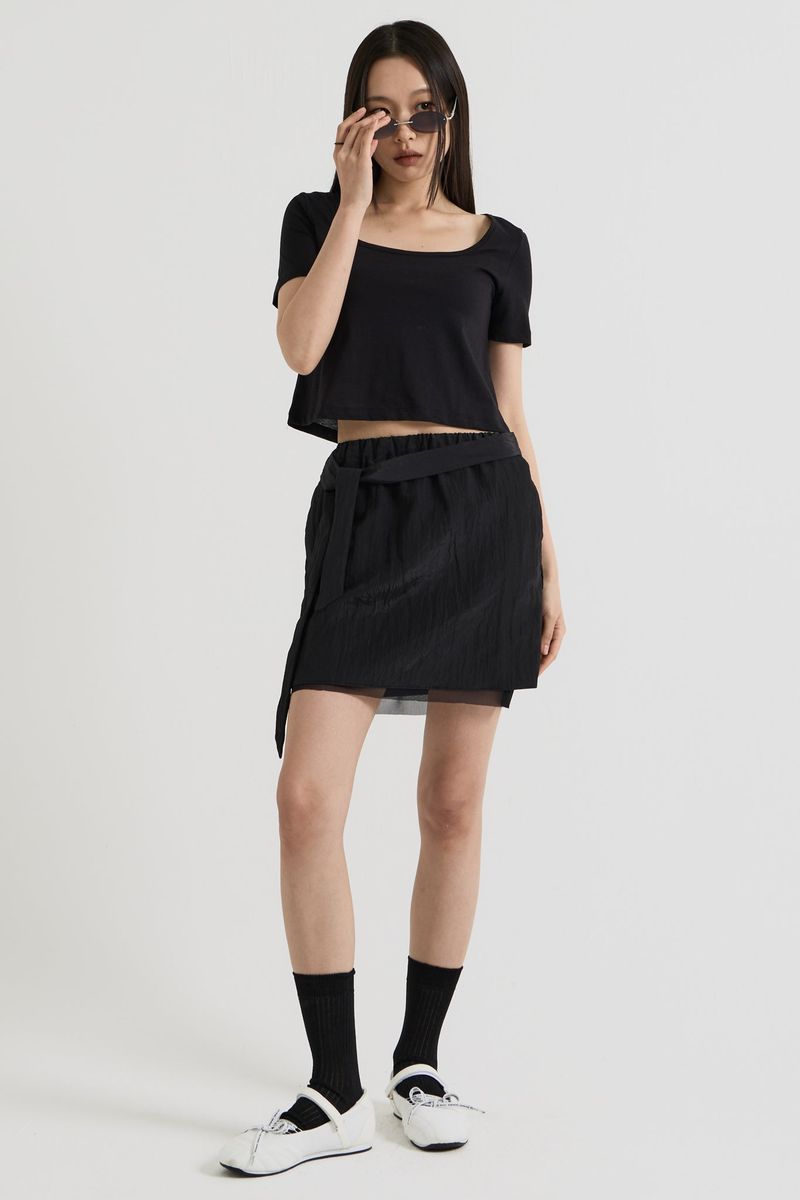 Reversible T-shirt, Black