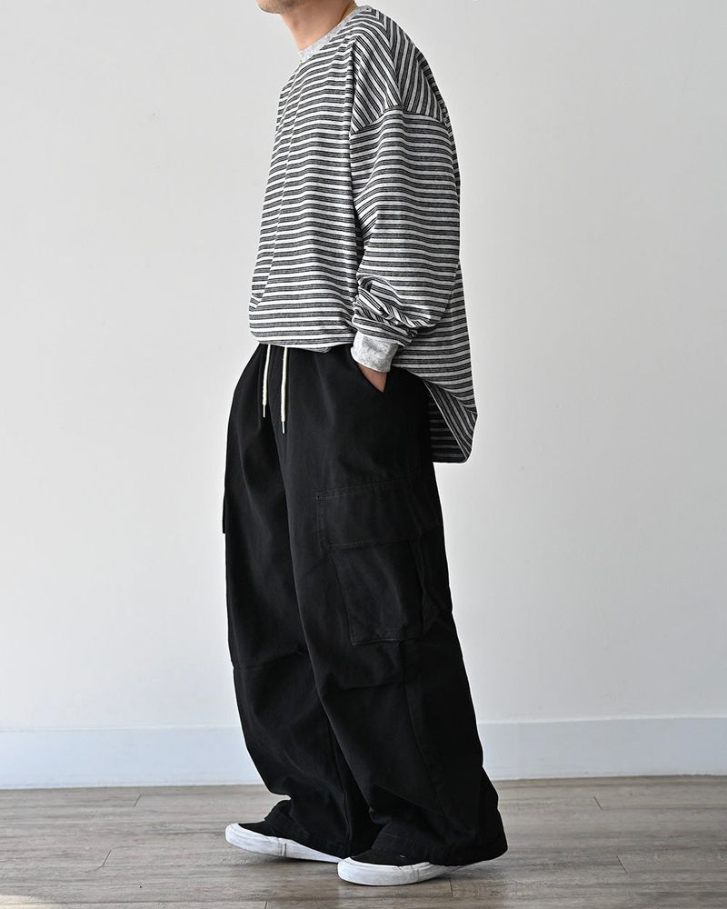 SPM PEACH COTTON CARGO PANTS